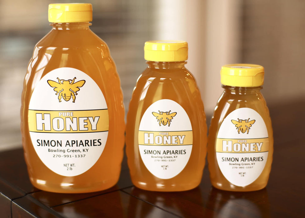 Honey (pure), 16oz - Simon Apiaries