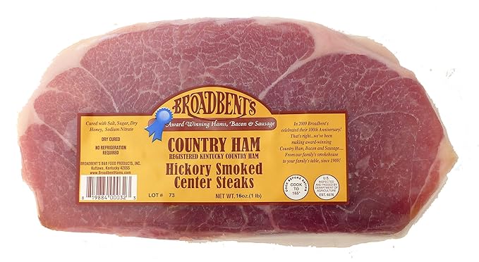 Hickory Smoked Center Steaks - Broadbent Farms