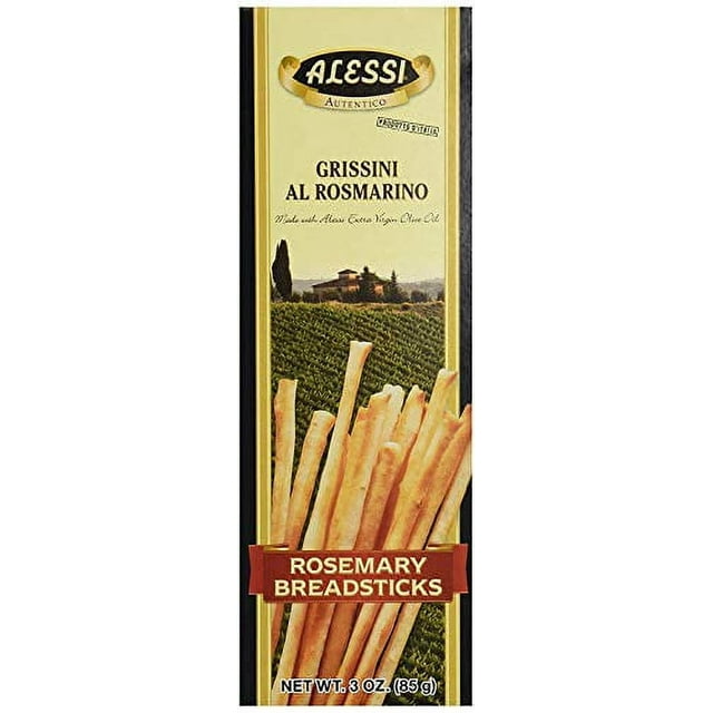 Alessi Thin Rosemary Breadsticks