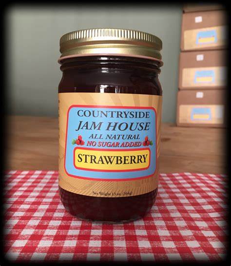 NSA Strawberry Jam - Countryside Jam House