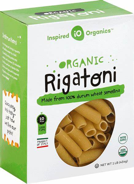 Organic Rigatoni Pasta